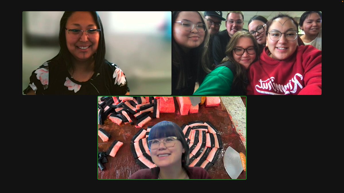 This week the 2nd year NS students met virtually with teachers from Alaska's Ilisagvik College as part of their Circumpolar People's class.  We talked about Iñupiat history, and compared lifestyles.    What an awesome visit!