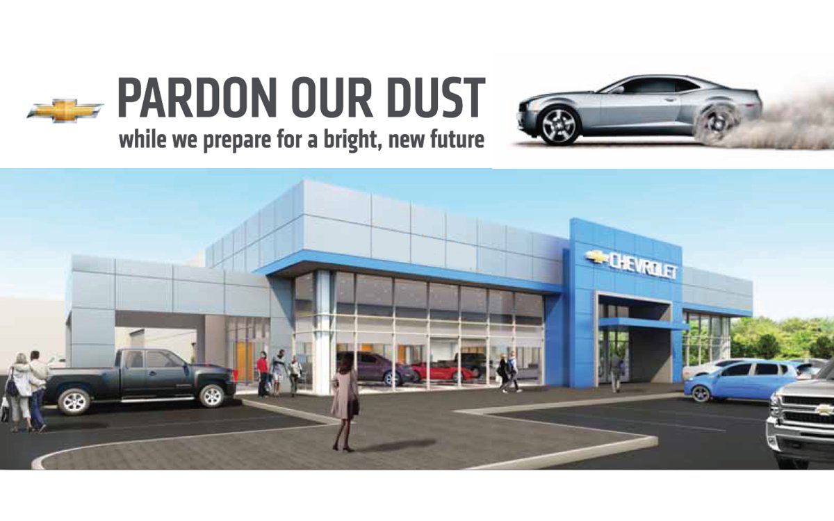 FlahertyChevy's tweet photo. Pardon our dust!

We are currently in the process of remodeling our dealership. We ask that you be patient with us while we try to work around it! We are beyond excited for the future of our dealership and can't wait to show it off to you.

 Come by and see us! https://t.co/areNGtbnbf
