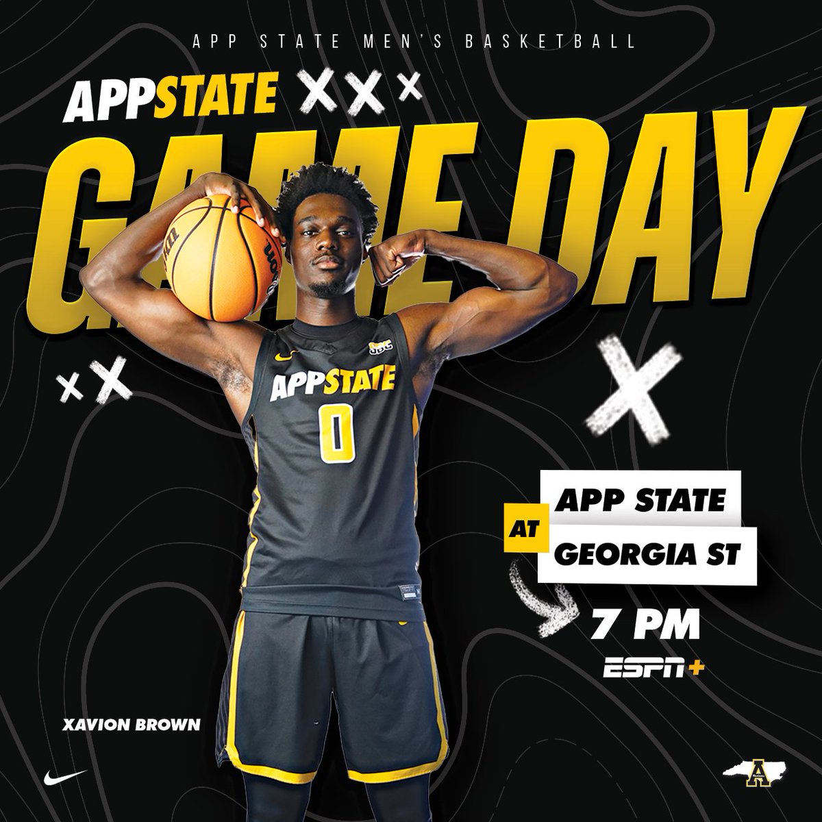 It's GAME DAY! We are set to visit Georgia State at 7 p.m. on ESPN+.

📺 goapp.st/watchappatgsu
📻 goapp.st/AppVision
📈 goapp.st/appatgsustats

#TakeTheStairs