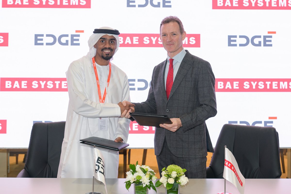_edgegroup's tweet photo. #LeadingEDGE Signs MoU with @BAESystemsplc to Strengthen Collaboration in Cyber and Secure Communications: https://t.co/PikABmWhkg #BeyondPossibilities https://t.co/7UilZyU68D