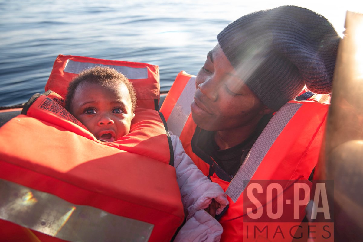 sopaimages's tweet photo. 33 miles off the coast of Tunisia in #SarMalta, #Malta on Feb 15, 2023. On Wednesday 15 #rescuevesselAitaMari of the #BasqueNGOSMH spotted a #woodenboat of less than 5 metres floating in the Sar Malta Zone, rescue 31 sub-Saharan migrants to safety. 📷 Ximena Borrazas https://t.co/uyu2huo549
