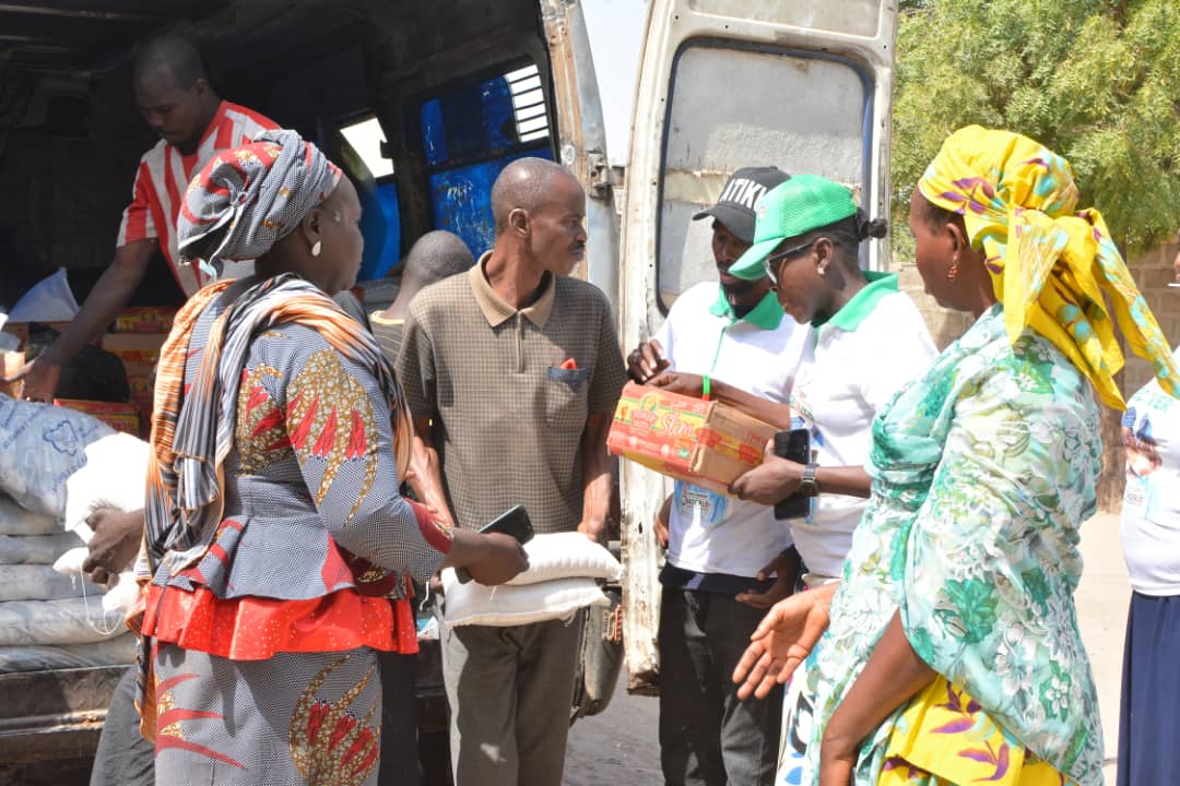 Taking It Back To The Society. The Chairperson, Women And Youth Supports For Atiku (WAYSA), Haj. Fati Atiku Abubakar has this day 20th February 2023. Launch the 3rd Phase Of the distribution of food items and other valuable commodities to the less privileged and the downtrodden