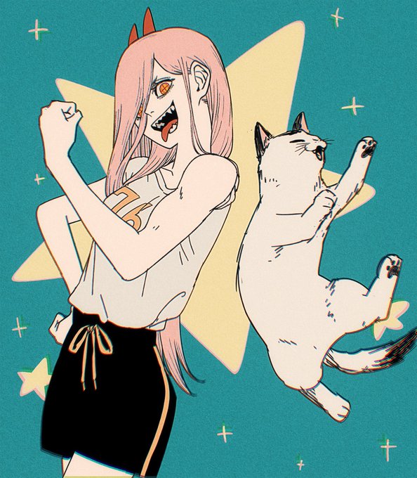 「horns white cat」 illustration images(Latest)