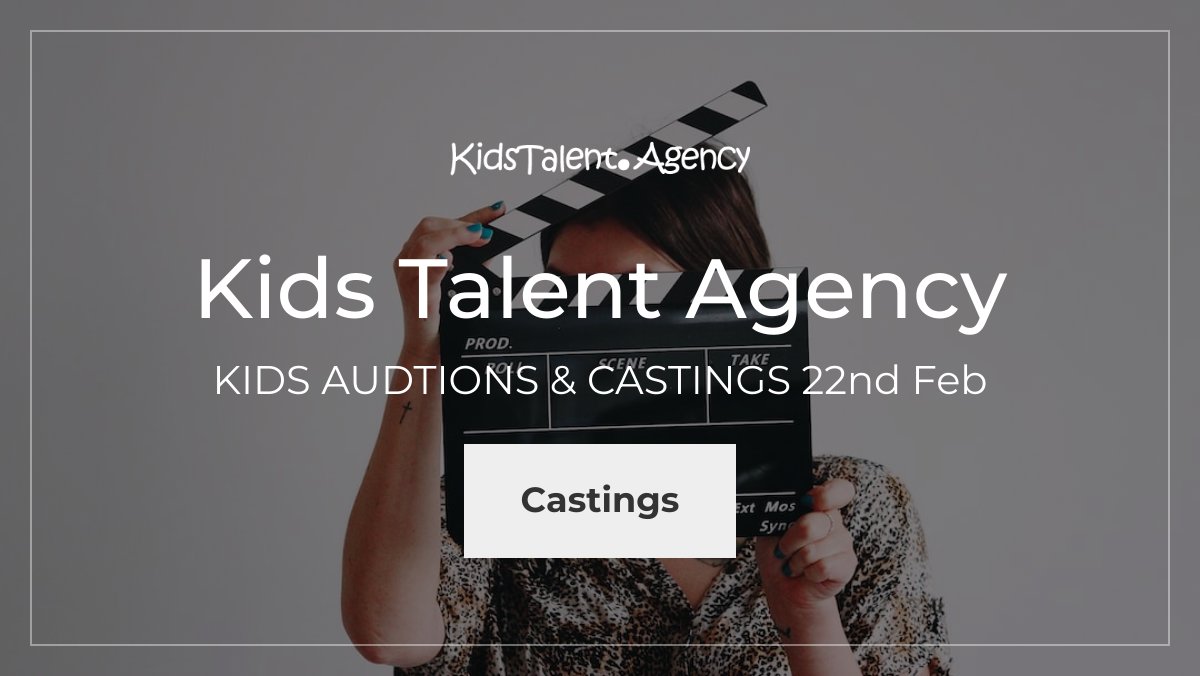 BabyModelAgency's tweet image. Parents:  Kids Casting and Audition Update  20230222 - mailchi.mp/kidstalent.age…