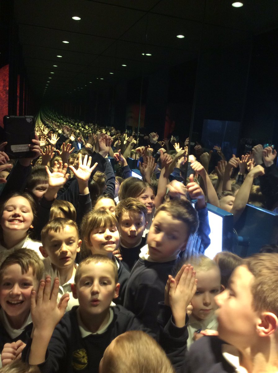 BandBschool's tweet photo. @BandBschool We have had a lovey afternoon exploring different experiments around light and sound. We are sure we only took one class! @eboractrust #bandbscience #opportunities @MediaMuseum https://t.co/gt4vfFzIAx