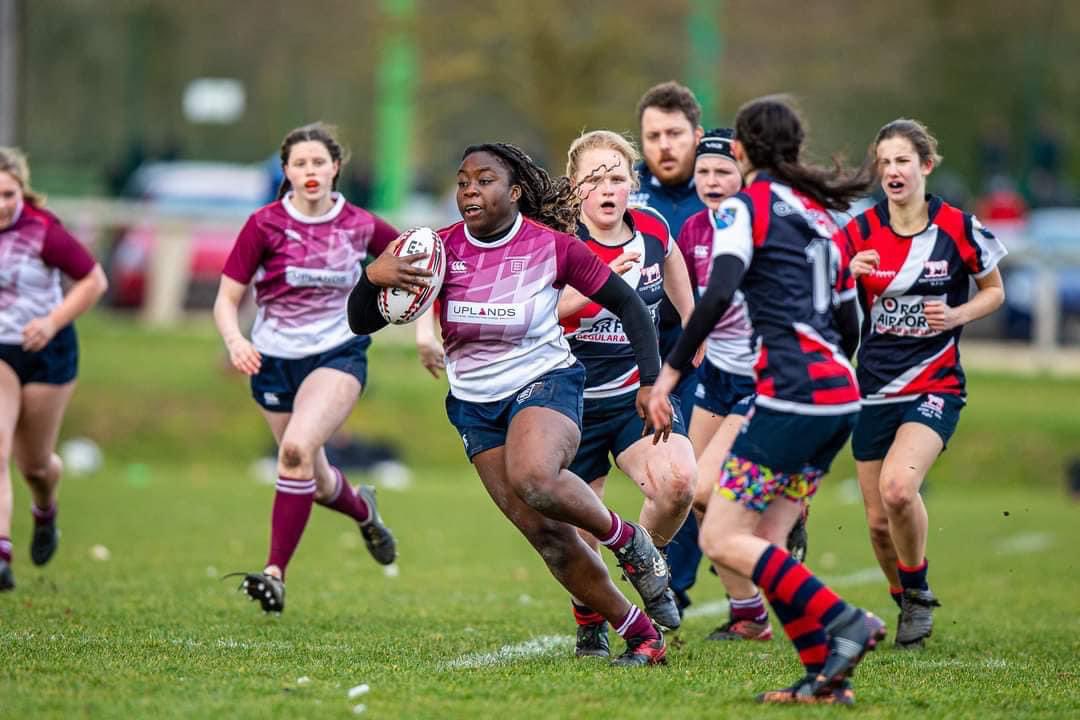 Gloucestershire ERDPP took to the fields at Hartpury College on Saturday against a strong <a href="/OxfordshireRFU/">Oxfordshire RFU</a> 

Players put on a great display in front of a large crowd of supporters. 

#GRFU thanks sponsors Impact Solutions, Uplands and CJG Brickwork (also cheering on the girls!)