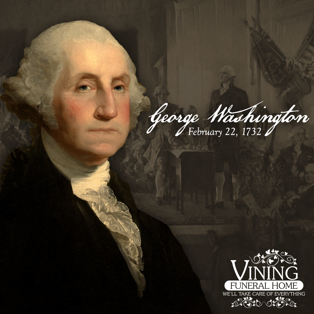 'If freedom of speech is taken away, then dumb and silent we may be led, like sheep to the slaughter.'

Remembering the Founding Father and our First President of the United States on the day of his birth, President George Washington.

#GeorgeWashington 
#FoundingFather