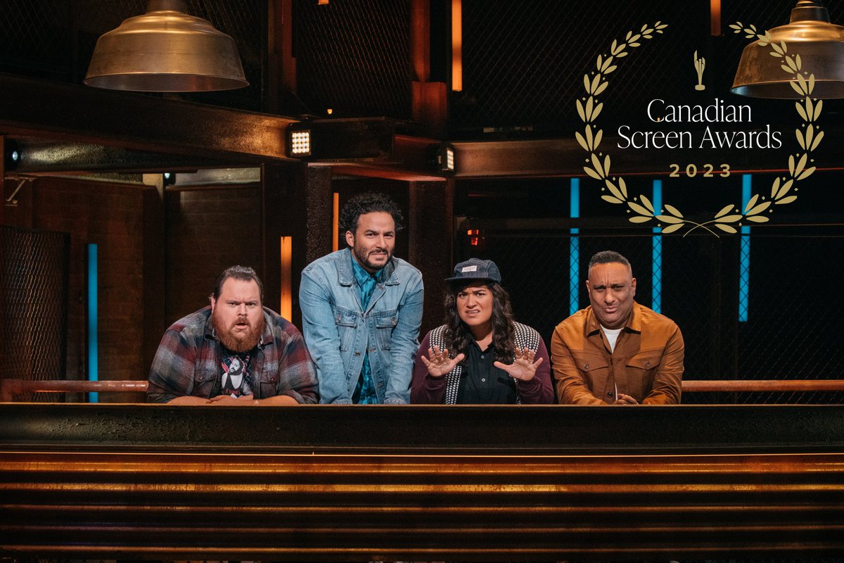 CTV_PR's tweet image. Congrats to @JFLCanada and @CounterfeitPics on their four #CdnScreenAwards noms for @CTVComedy’s #RoastBattleCanada, including Best Sketch Comedy Program or Series!