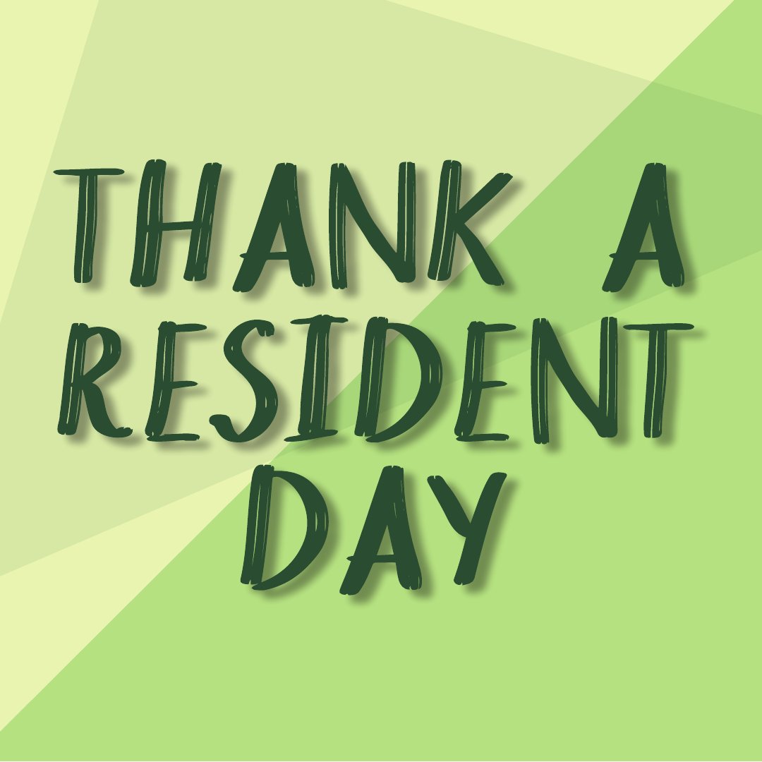 Happy Thank a Resident Day! We might be biased, but we think our residents are the best in the game! @UABEMResidents @UABHeersink @GoldFdtn #ThankaResident