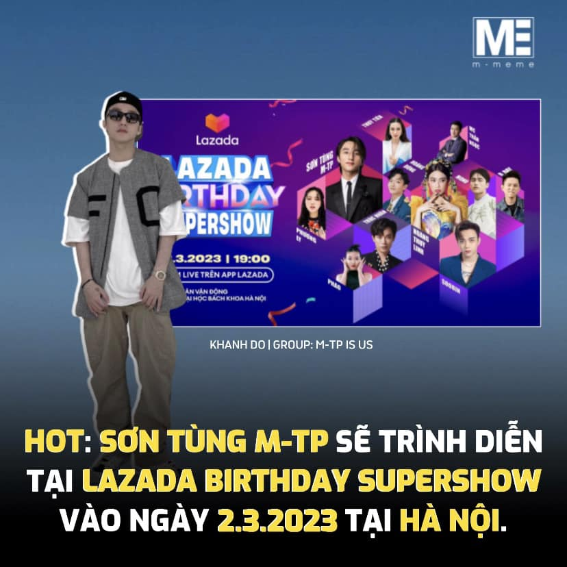 sontung_mmeme's tweet photo. Hà Nội ơi !!! 🙆♂️🙆♂️🙆♂️
Are u ready for first show 2023 !!!
#SonTungMTP #MTPIsUs #Mmeme https://t.co/emwOfQK3ZA