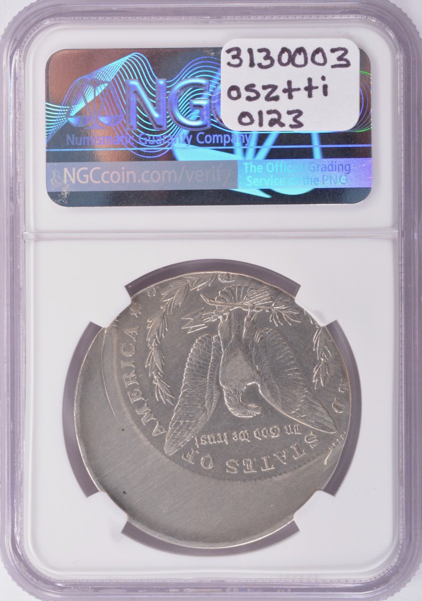 sullivancoins's tweet image. NGC $1 1885-O Morgan Dollar Struck 30% Off-Center XF Details

Rare this far off-center, and examples more than 25% off are very rarely encountered. 

Price $13,000

sullivannumismatics.com/coin/ngc-1-188…

#errorcoin #minterror #morgandollar #numismatics #Coins