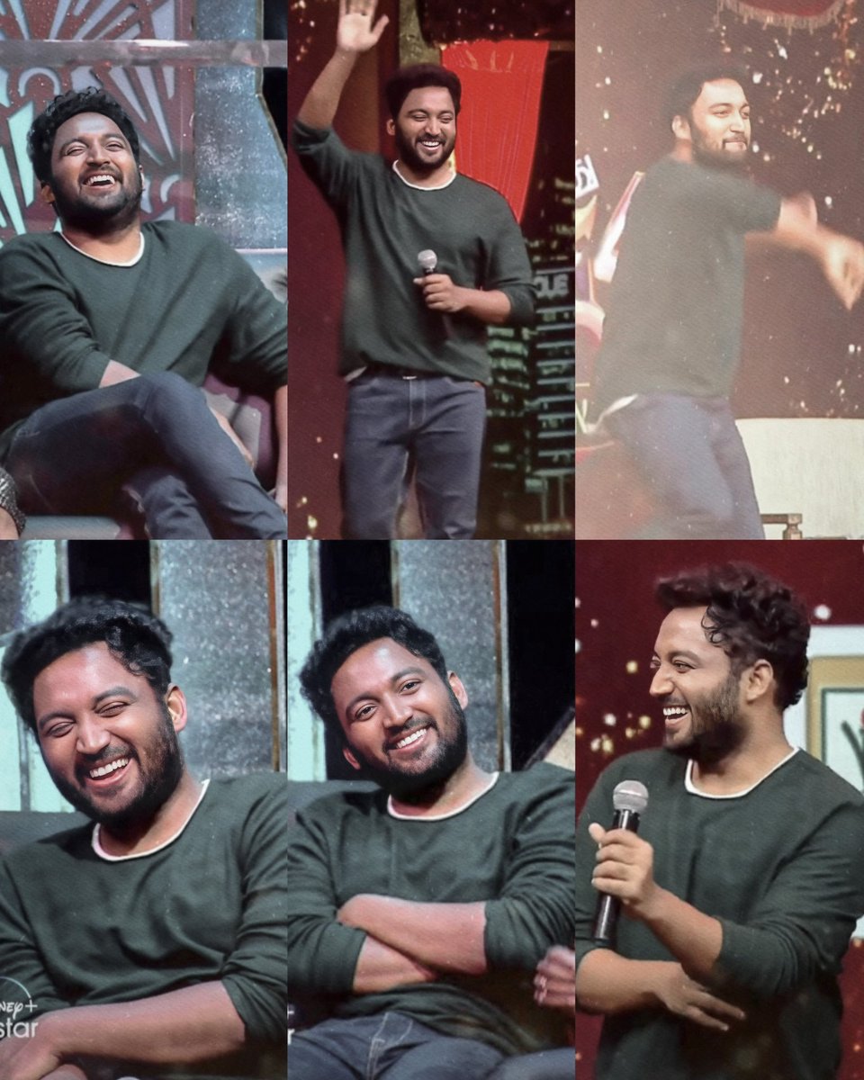 Can't wait for this Sunday🥳..Jolly Vikku in the #kpy show..😍💚
@RVikraman

#Vikraman #vikramanfangirlarmy 
#vaathivikraman𓃵 #vikramanarmy 
#BiggBossTamil6 #AramVellum