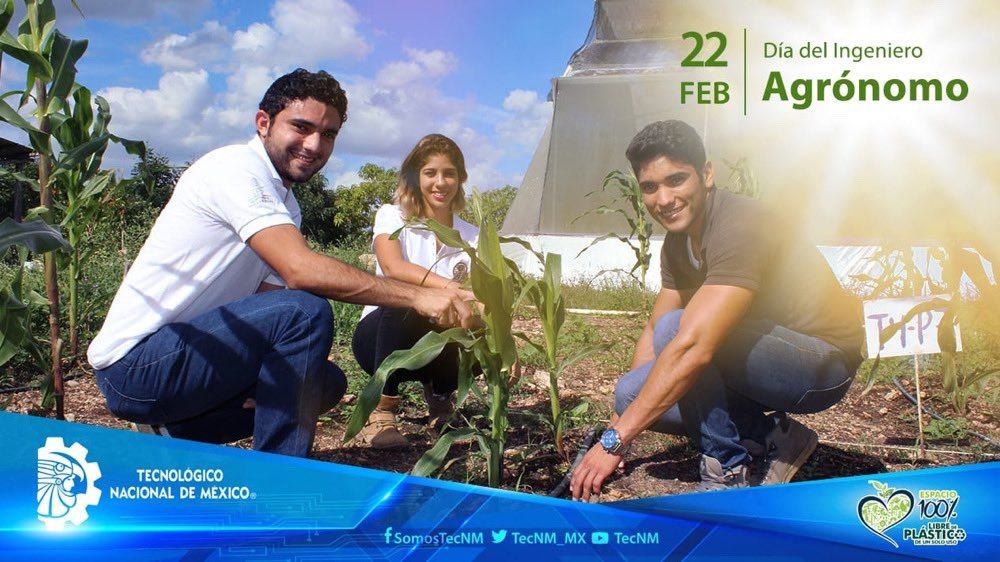 ITVGuadiana's tweet photo. ¡Feliz día a nuestros Agrónomos e Innovadores Agrícolas Sustentables!
#TeCPotros #ITVG #TecNM https://t.co/NmG40JZQ43