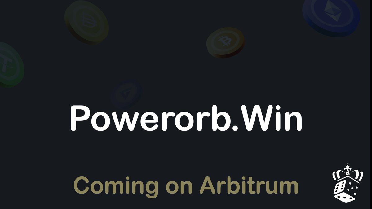 Powerorb Betting Platform is launching on #Arbitrum soon. 

💎 Bet with #USDT #ETH #GMX #Magic #gns

Complete the following steps and secure your Whitelist spot!

✅ Follow + RT
✅ Tag 3 #arbinauts
✅ Open DM for WL

#IDO #CamelotDEX #arbitrum