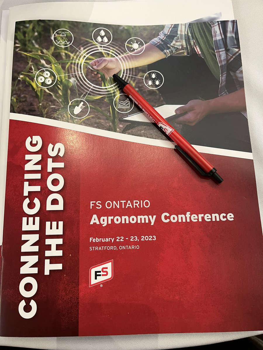 K_Anderson_94's tweet photo. Ready for Day 1 of the FS Agronomy Conference! Looking forward to a day full of exciting and informative presentations 🌱 #FSinthefield #ontag @GROWMARK_ONT @FS_PARTNERS https://t.co/wT4zYCcPOO