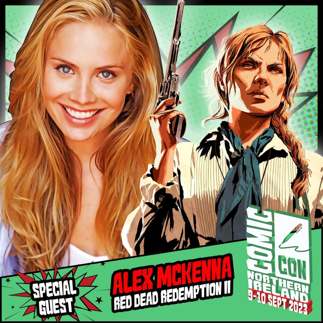 Recent guest announcements for @comconaberdeen and @comconnireland 

#TheWalkingDead star @justanactor #RedDeadRedemption2 star @MsAlexMcKenna and the original #buffythevampireslayer @KristySwansonXO 

Tickets available on the #ComicConAberdeen and #ComicConNorthernIreland sites