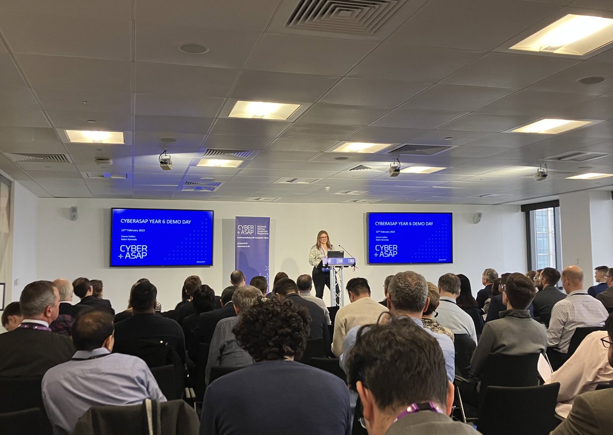 NCCDSW's tweet image. We are here to present CyGamBIT at the CyberASAP year 6 Demo Day… 3 years of work has led to this day!
#CyberASAP #DemoDay @CyberASAP @CyGamBITUK