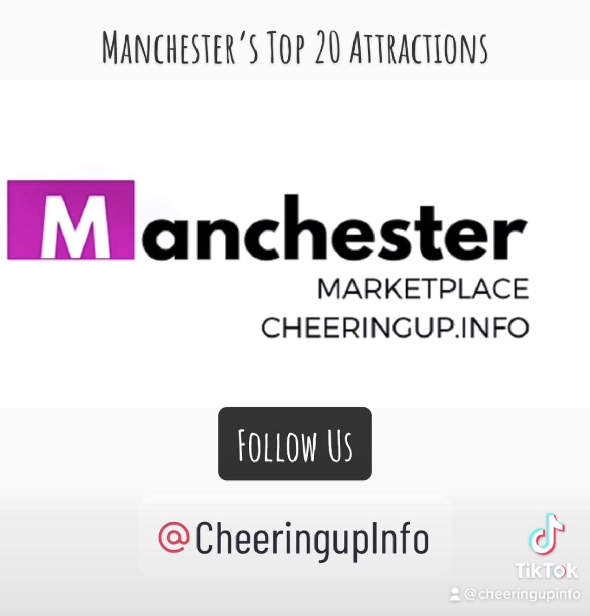 CheeringupDeals's tweet image. Manchester’s Top 20 Attractions cheeringup.info/shop/mancheste… #Manchester #BestOfManchester #GuidePrice #CheeringupInfo #CheeringupTV