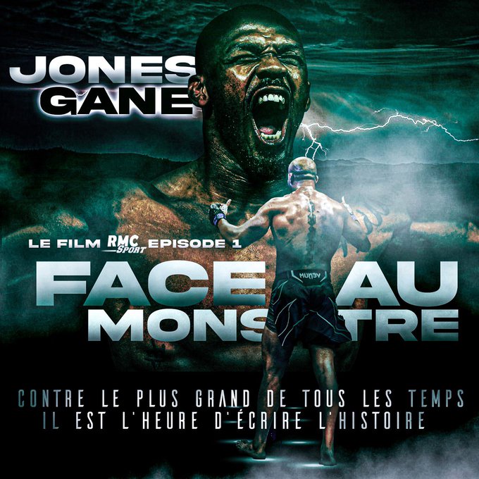 RMCSportCombat's tweet image. 🚨🍿 C’EST DISPO SUR YOUTUBE !!!

🎬 Jones v Gane, "𝗙𝗮𝗰𝗲 𝗮𝘂 𝗺𝗼𝗻𝘀𝘁𝗿𝗲".

💫 Notre film RMC Sport événement de 1h10 avant le plus grand combat de l’histoire du sport français. Portrait du GOAT du MMA, aussi impressionnant que flippant.

📎 youtu.be/8VzP0yOKW00