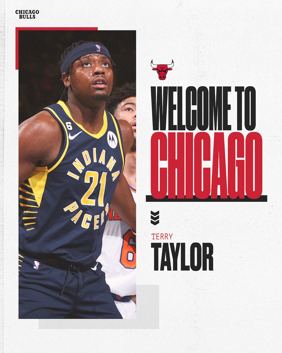 We have signed F Terry Taylor to a two-way contract.

Welcome to Chicago, @TerryTaylor21!