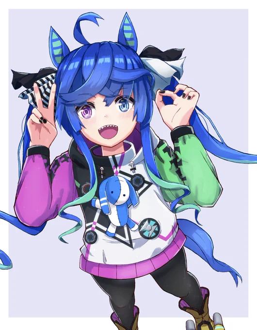 ツインターボ師匠実装おめでとう!!(再掲#ウマ娘 