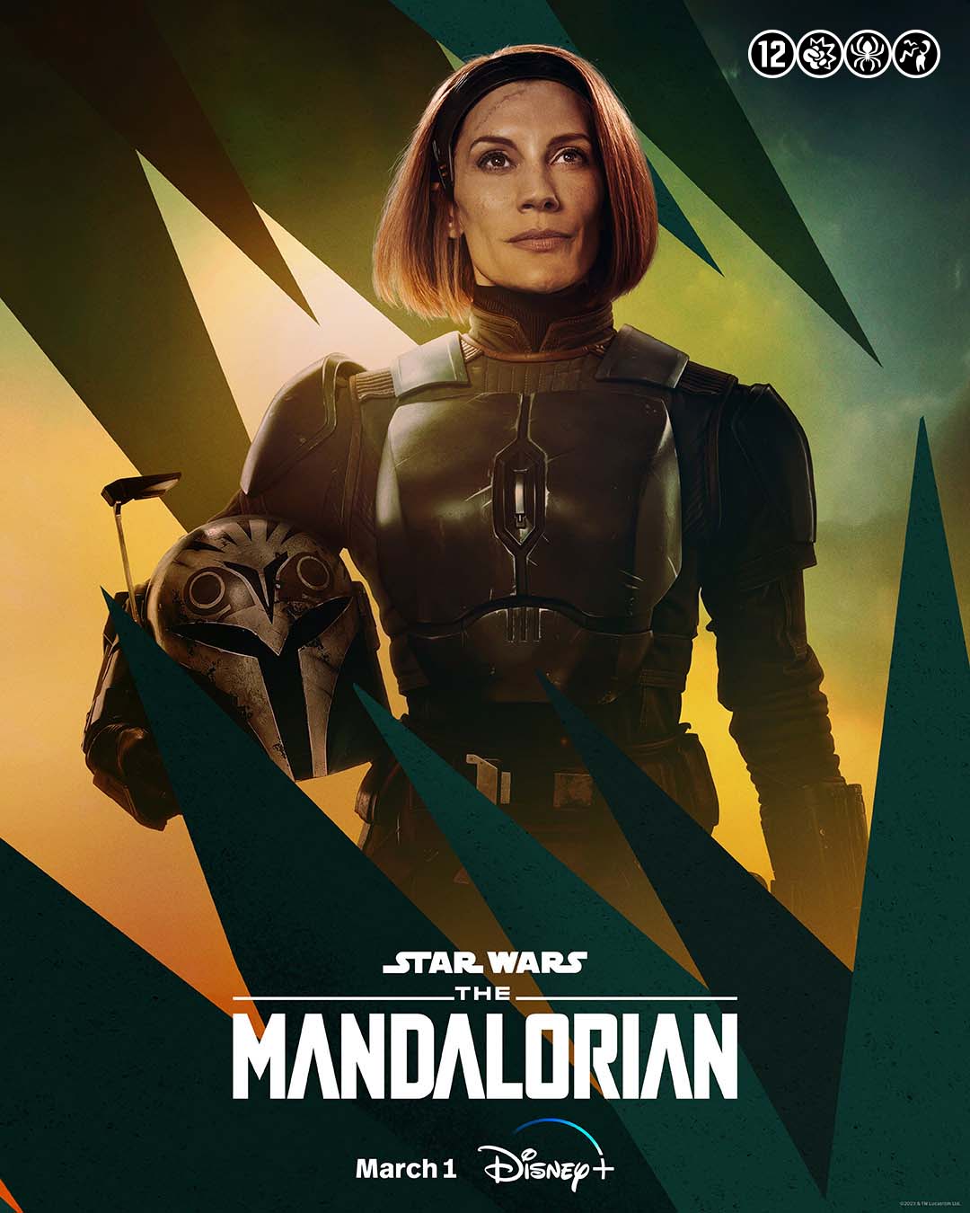 The Mandalorian S3 karakterposters op Disney Plus België 
