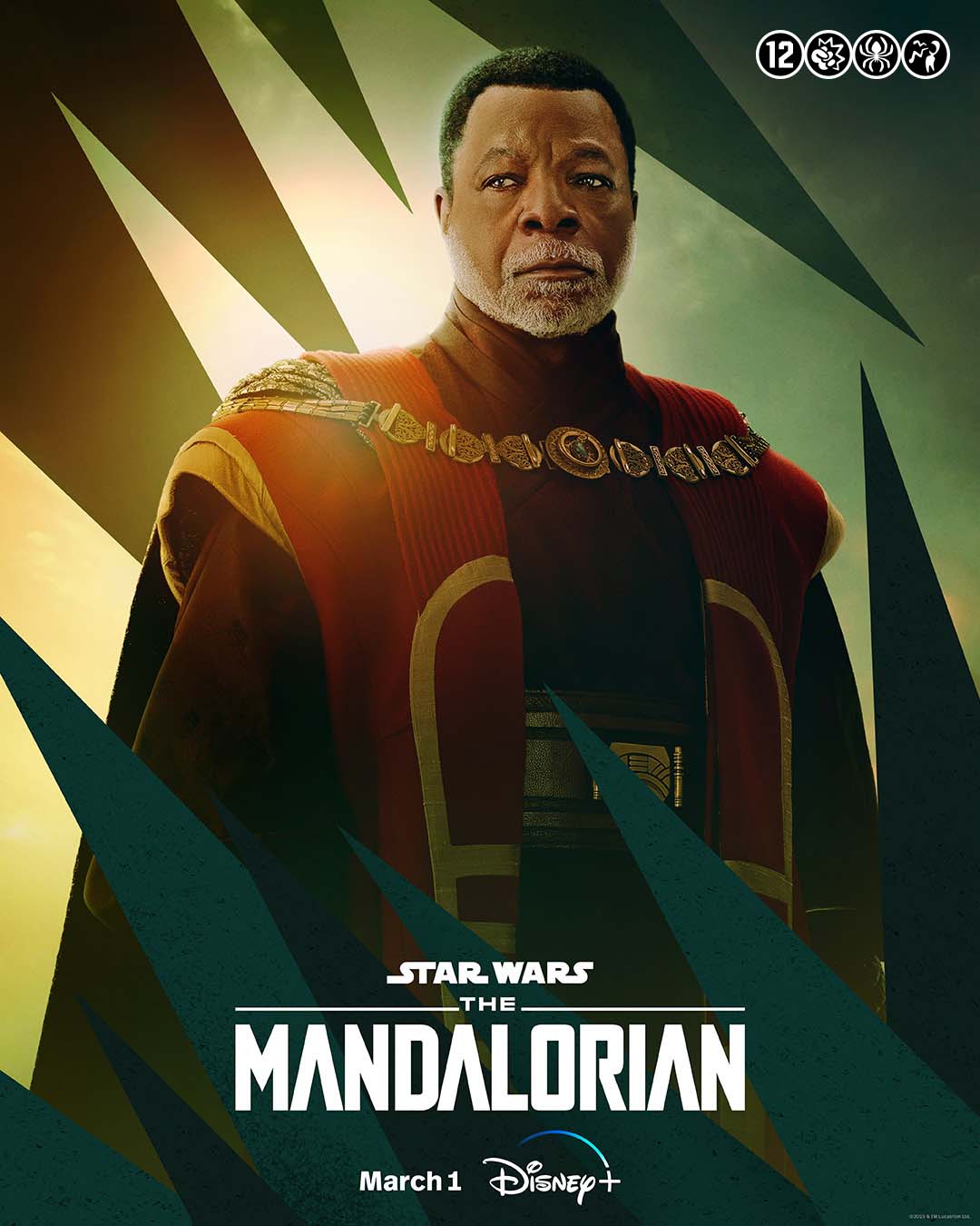 The Mandalorian S3 karakterposters op Disney Plus België 