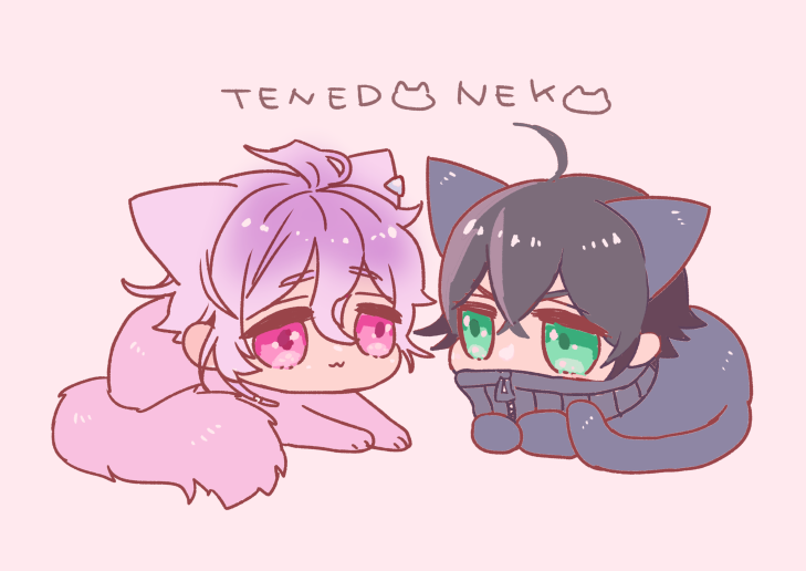 「てんえどちゃんネコチャン 」|野々古のイラスト