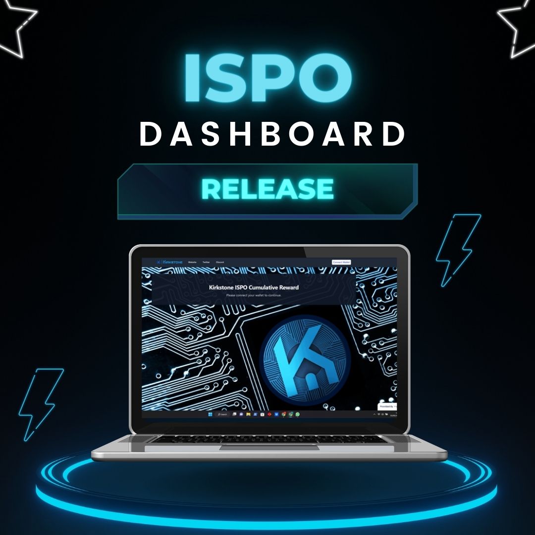 Kirkstone_io's tweet photo. Our #ISPO dashboard is now live 😉

Click the link below to connect your wallet 💙

https://t.co/QrPiWBMeJ3

#Cardano  #CardanoCommunity https://t.co/jcKr2abgvk