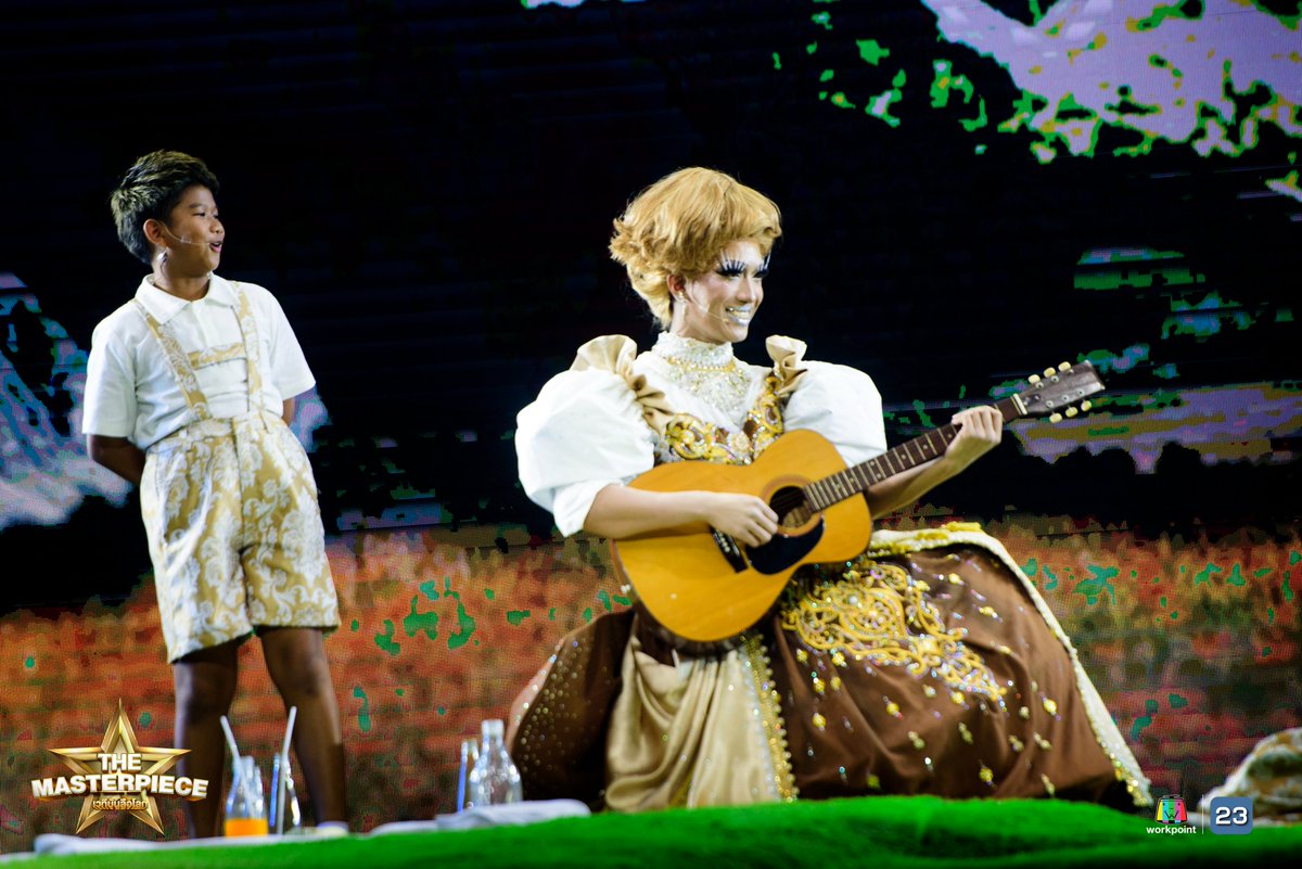 masterpieceth23's tweet image. โชว์ผลงานมาสเตอร์พีซ : The Sound of music 
ผู้กำกับ : หมู ชยนพ บุญประกอบ 
นักแสดงนำ : มาดามมด 
WHITE GANG และ นักแสดงรับเชิญพิเศษ : นิตยา บุญสูงเนิน
รอบ : SEMI FINAL 
#TheMasterPieceเวทีบันลือโลก
#WorkPoint23
#มาสเตอร์พีซEp7 
#foxTV #Viral