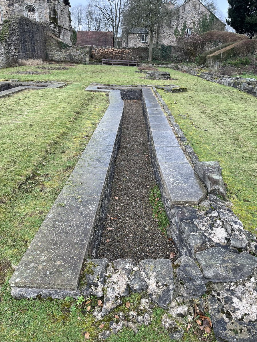 ROMANESQUE! Quick jaunt round Whaley Abbey.  Beautiful, peaceful spot.  <a href="/byrchall/">Byrchall High School</a> #bringHistoryAlive