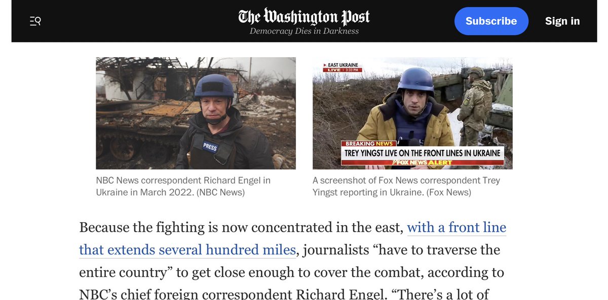 TreyYingst's tweet photo. “There are millions of civilians at stake,” Yingst said. “The broader stability of Europe is on the line. It does affect American people.”

So, the question he often asks himself is this: “How do I humanize this story and make people care?” https://t.co/JPW2bE6in0