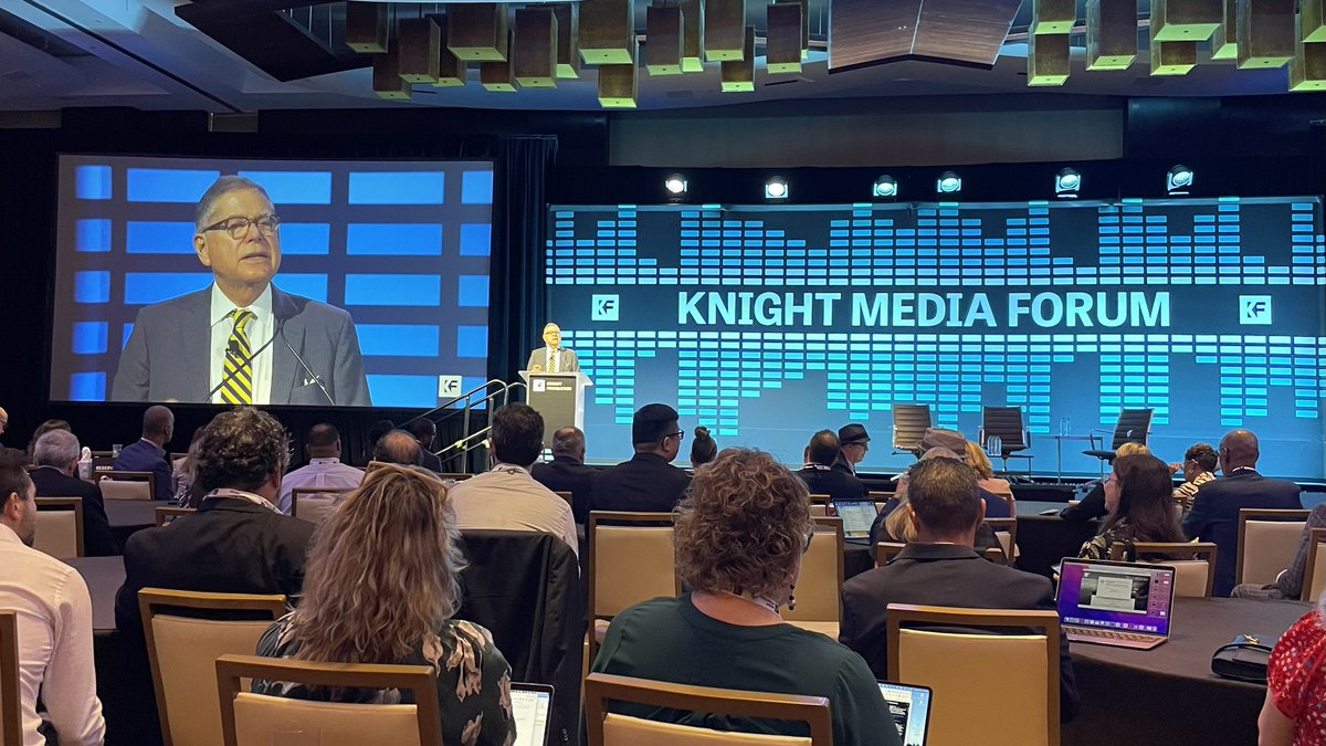 Kyle Kutuchief (@kylekutuchief) on Twitter photo “<a href="/knightfdn/">Knight Foundation</a> will commit $5 million towards the creation of Signal Akron in Jack Knight’s hometown.” - announcement by <a href="/ibarguen/">Alberto Ibarguen</a> at #KMF23. It will be matched by additional funds from <a href="/JournalismProj/">American Journalism Project</a> and a coalition of local orgs in #Akron. knightfoundation.org/press/releases… “<a href="/knightfdn/">Knight Foundation</a> will commit $5 million towards the creation of Signal Akron in Jack Knight’s hometown.” - announcement by <a href="/ibarguen/">Alberto Ibarguen</a> at #KMF23. It will be matched by additional funds from <a href="/JournalismProj/">American Journalism Project</a> and a coalition of local orgs in #Akron. knightfoundation.org/press/releases…