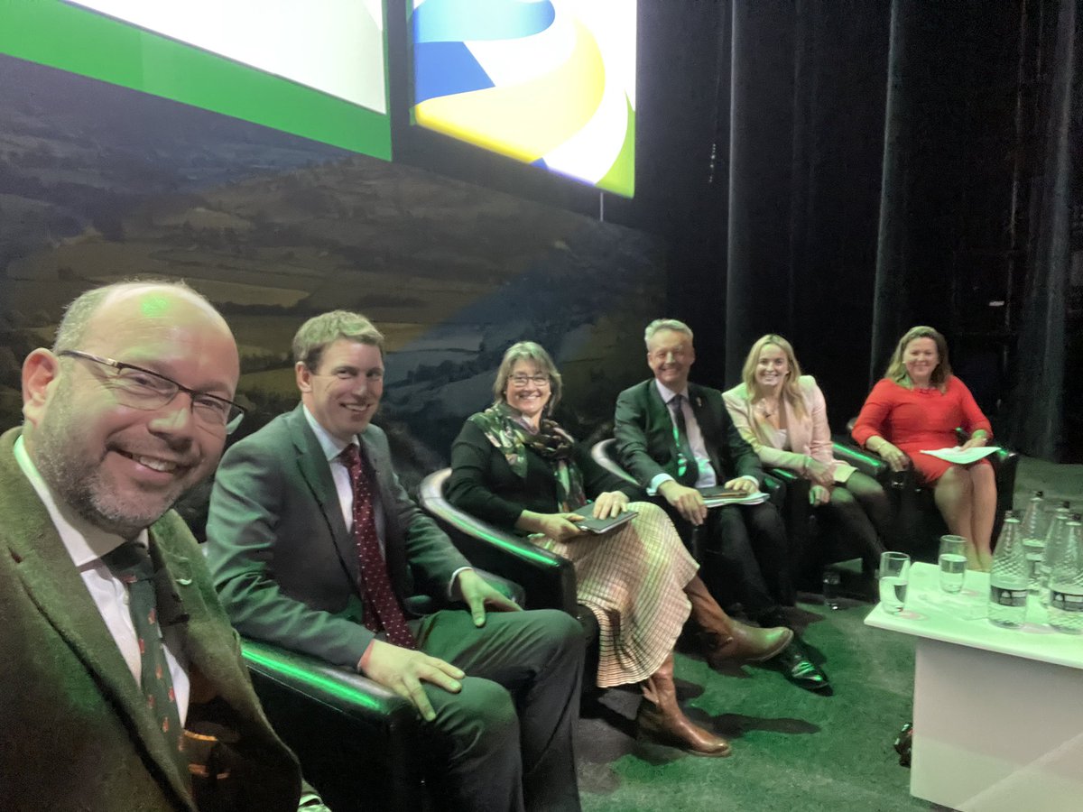 No1FarmerJake's tweet image. #ClimateChangeFarmers about to share their stories @NFUtweets #NFU23 @HelenDent94 @DavidatWestons #greatfun