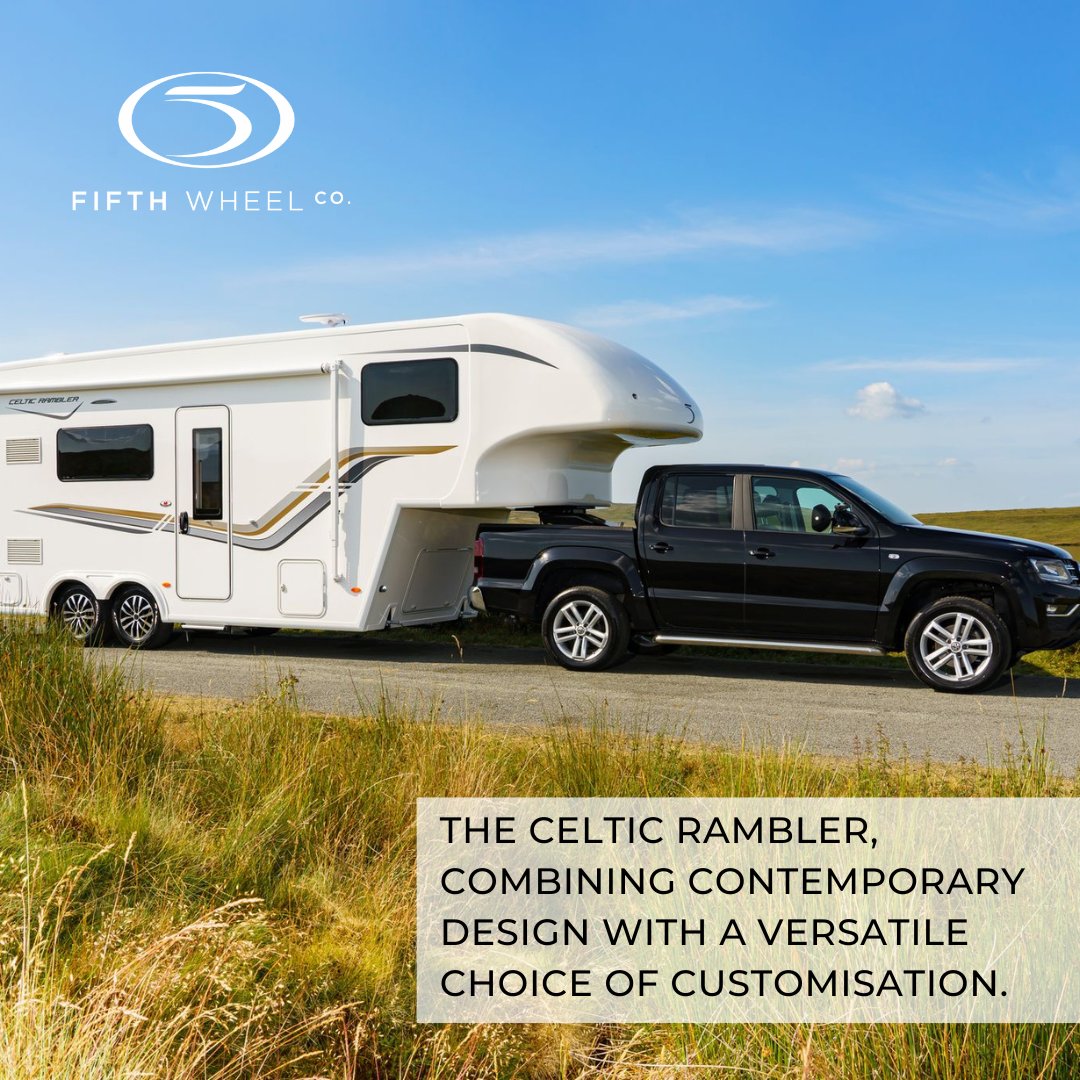 FifthWheelCo's tweet image. Take a tour around the Celtic Rambler. Intelligently designed, it boasts lots of space, underfloor heating, a stylish kitchen and appliances.

Find out more about the Celtic Ramblers choice of customisation. fifthwheelco.com/portfolio/celt…

#fifthwheelco #fifthwheelliving #celticrambler