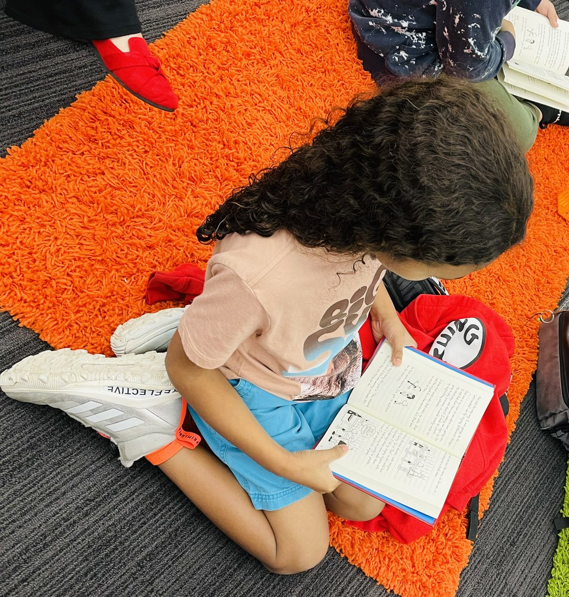CREfamily's tweet photo. Mrs. Helsel covers a lot of life in her morning Book Clubs 📚Her librarian skills sure make the books come to life 🤓Vocabulary building, reading for enjoyment and boy giggles for the WIN! #crefamily #trainthemupright https://t.co/DJlpgBNIg1