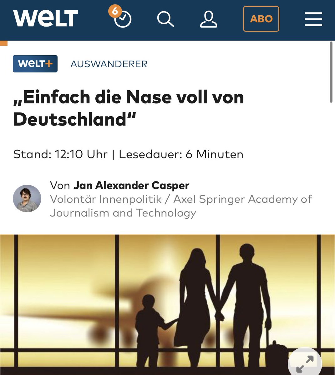 rosenbusch_'s tweet photo. „Es gibt eine wachsende Gruppe, die auch aus politischer Überzeugung geht, im Sinne ihrer Überzeugungen konsequent handelt und sagt: Mir gefällt nicht mehr, wie es im Land läuft, also bin ich weg – und gebe auch gar nicht mehr an, wohin ich gehe.“

https://t.co/N5TADXQbIj https://t.co/RYBCUGoKuC