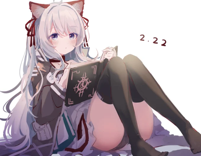 ねこのひ #アークナイツ #ミント 