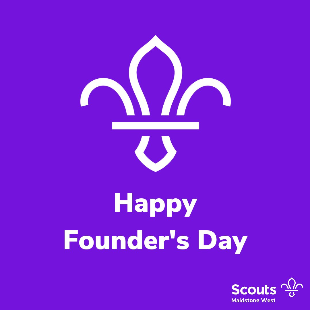 Happy Founder’s Day!

This year, we would like to say a big THANK YOU to all of our amazing volunteers! You make all the difference to the young people in the district and make what we do possible! #MaidstoneWestScouts #SkillsForLife