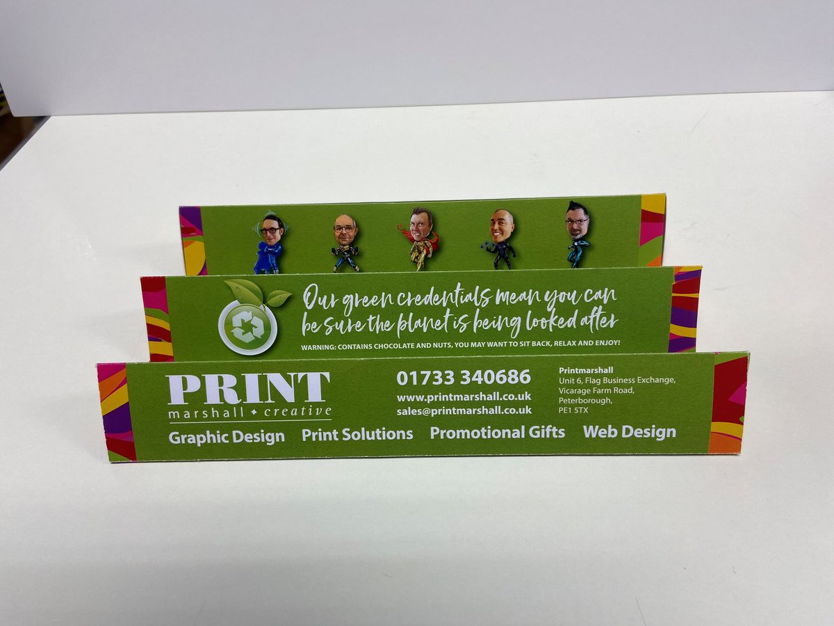 We are exhibiting at <a href="/Peterborough/">Peterborough United</a> Biscuit today- come and see us on Stand A07 for a quick photo opportunity - we are giving away FREE green Toberones to celebrate  our green accreditiations and ongoing commitment to using sustainable paper.  #printmarshallgreentree