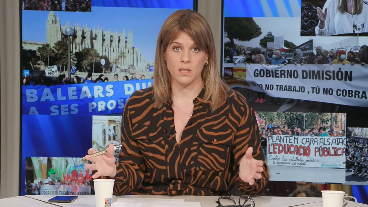 GRUP4COM's tweet photo. #Mallorca | A les 19:00, #TOT4 amb @CristinaRoig a Canal 4 Televisió 📺

▫️Juan Antonio Tormo
▫️Cote Moreno
▫️Bartolomé del Amor 
▫️Carolina Quintana https://t.co/pbiyBHQpJD