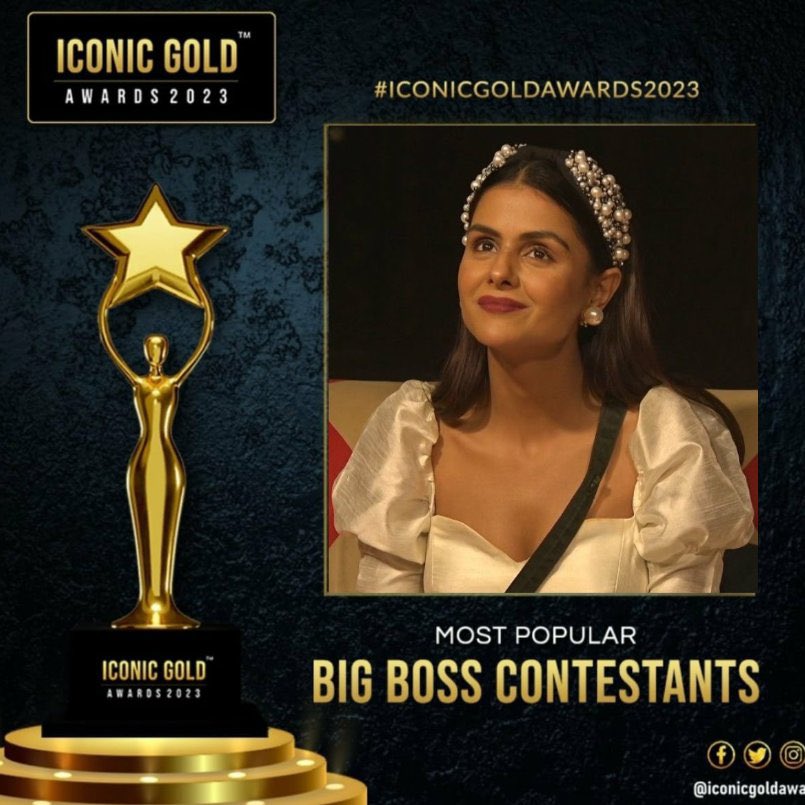 I nominate #PriyankaChaharChoudhary  as the Most Popular BiggBoss Contestant. 

#IconicGoldAwards2023 <a href="/IconicGoldAward/">Iconic Gold Awards</a>  <a href="/PriyankaChaharO/">Priyanka Chahar Choudhary</a>