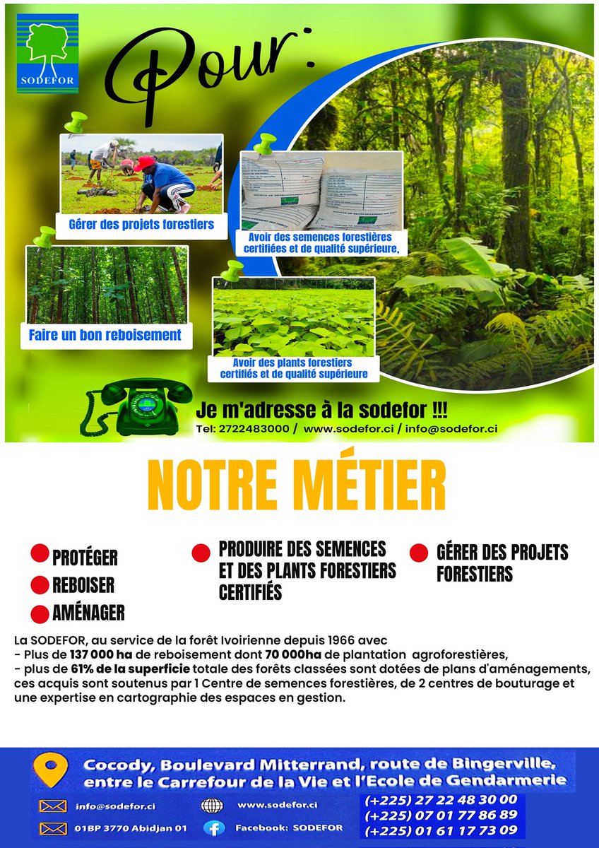 SODEFOR22's tweet image. 