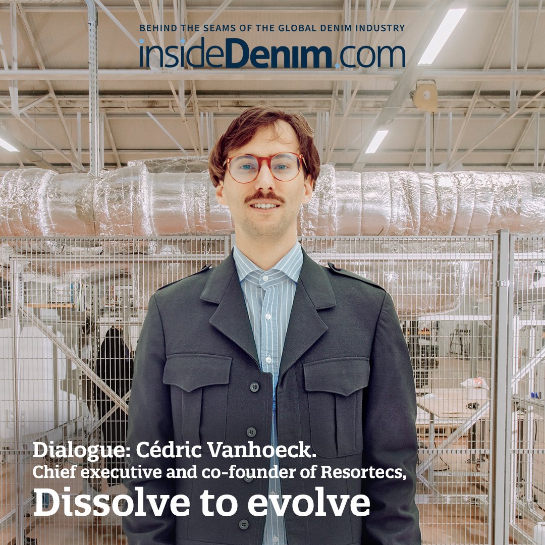 Resortecs, the #belgian #startup that has developed dissolvable stitching #threads, continues to make progress. Chief executive and co-founder, Cédric Vanhoeck, explains how....
lnkd.in/e2D_HpZ8
#sustainableclothing #sustainabletextiles #recycledmaterials #denim #fashion