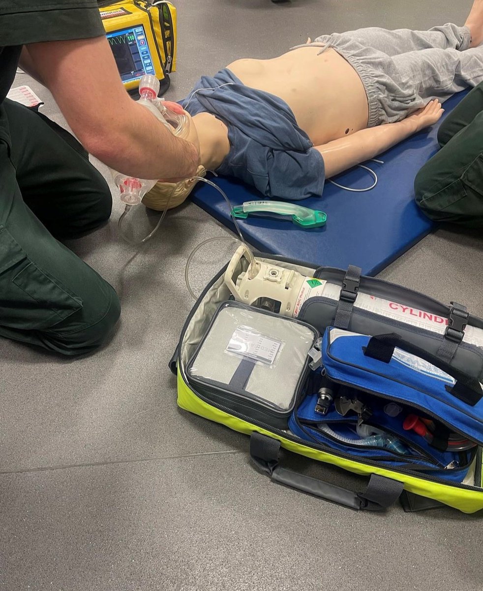Not your average Wednesday!🚑

It's a day of Advanced Life Support (ALS) training today for Student Paramedic, Cj.

The group, who are in their third year of the Student Paramedic programme, will be practicing life-saving skills like cannulation &amp; intubation over at <a href="/MyBCU/">Birmingham City University</a>  !👏