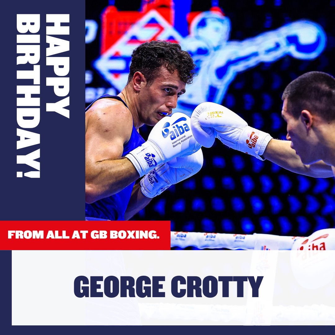 🎂 Happy Birthday to @GeorgeCrotty, who turns 29 today.

Have a great day, George! 👊