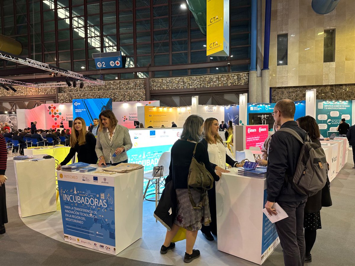 🆕 Last week we participated together with the Chamber of Commerce of Seville and the #INTECMED (@ENICBCMed) project at @ForoTransfiere 2023.
 #Transfiere2023