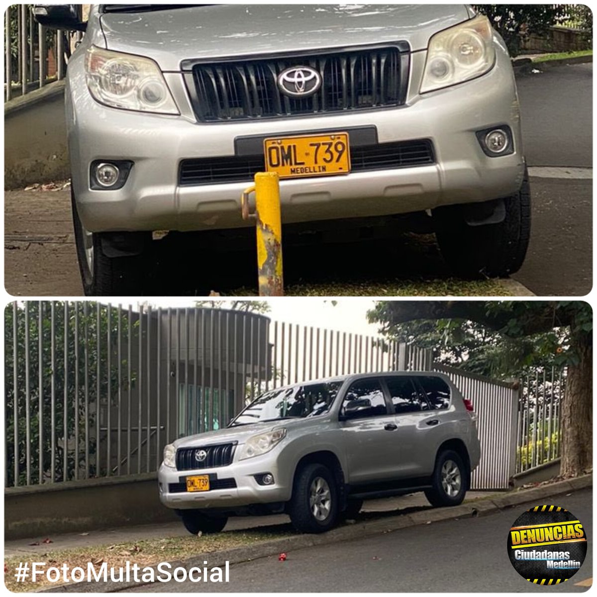 Denunciascm's tweet photo. #FotoMultaSocial
#1 Aquí va nuestro primer caso con esta metodología que invita al buen comportamiento de los conductores en las calles.
¿Cómo exigir buen comportamiento si las mismas autoridades y/o servidores públicos no lo hacen?
Señores @AlcaldiadeMed este 🚘 ⬇️ https://t.co/yaVLEQ8Fji
