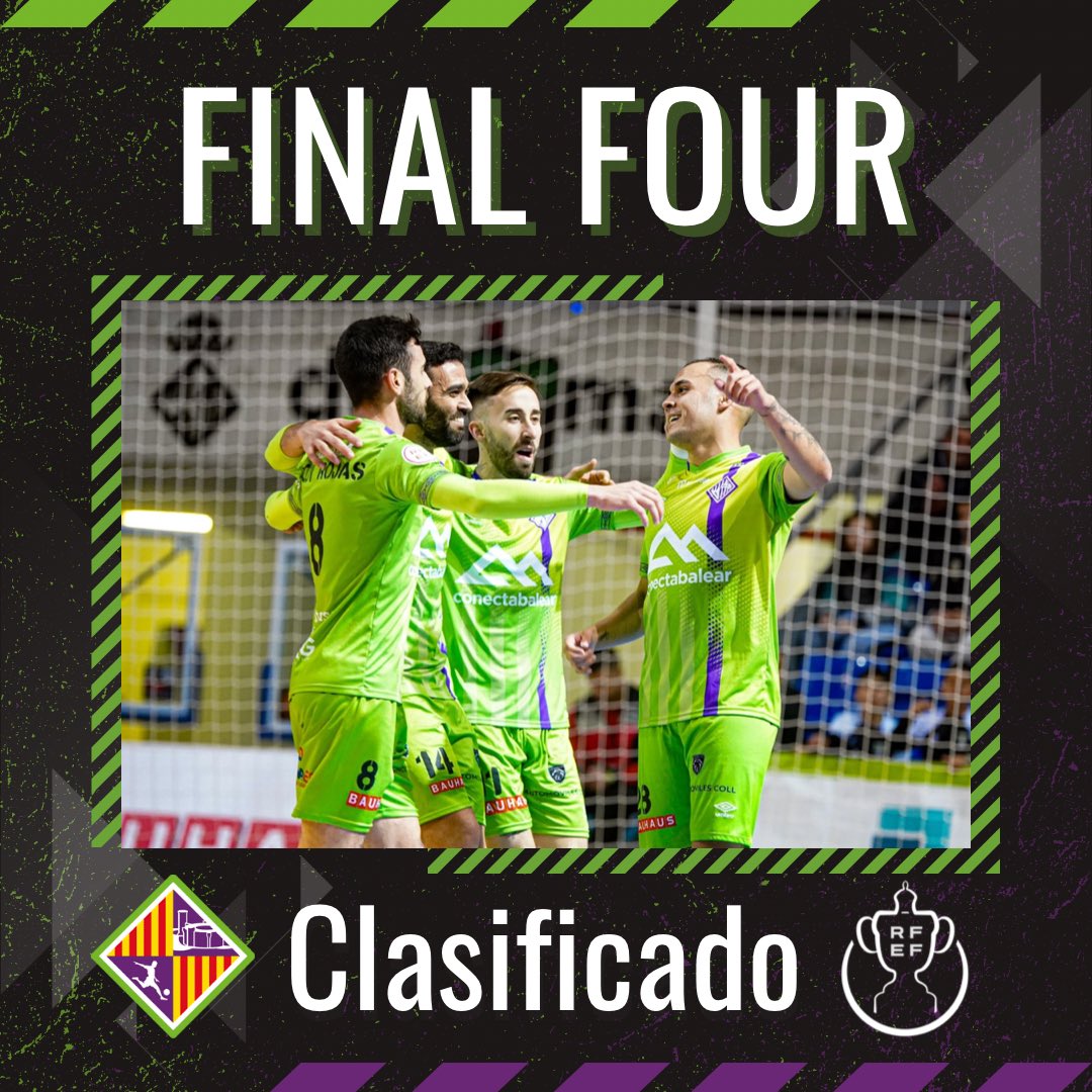 PalmaFutsal's tweet photo. ๐๐ป Bon diaโผ๏ธ
#AlaFinalFour
#CopadelRey
#MallorcaPalmaFutsal https://t.co/gheOdwRRzA