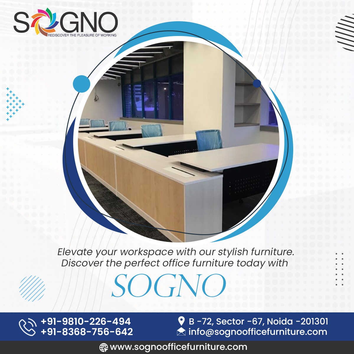 Are you looking for the perfect office furniture? Look no further than Sogno!
.
.
#sognoofficefurniture #officefurniture #business #manufacturer #officefurniturecenter #interiørdesign #chairs #chairdesign #officechairs #workstationsetup #officetable #conferencetable